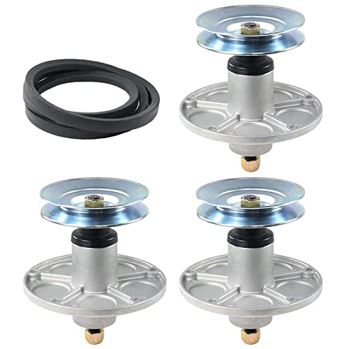 POSEAGLE 3 Pack 1001200MA Jackshaft Housing Assembly with 95309MA Pulley 37X66MA, 37X89MA Belt Replaces Murray 1001200MA, 1001194MA, 1001200, 721447, 726958, 726959, 1001709MA, 95309, 94952, 094592MA