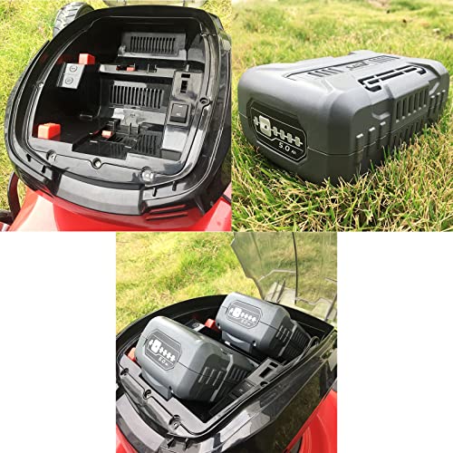 KEINXOW 3 in 1 Lithium-Ion Battery Electric Lawn Mowers 2 * 36V Portable Cordless Walk-Behind Lawn Mowers 48cm Cutting Width 5 Adjustable Cutting Heights